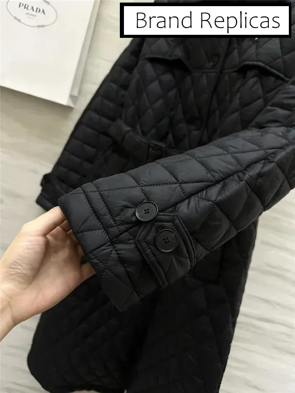 Prada long cotton coat